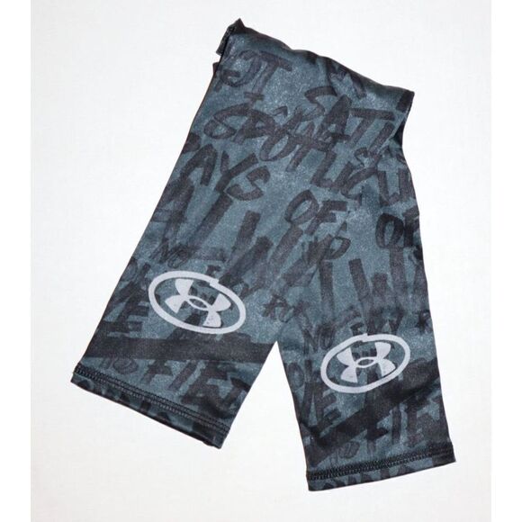 Under Armour 1380014 003 Unisex Sz S/M Gray/Black Calf Compression Sleeves - Picture 4 of 5